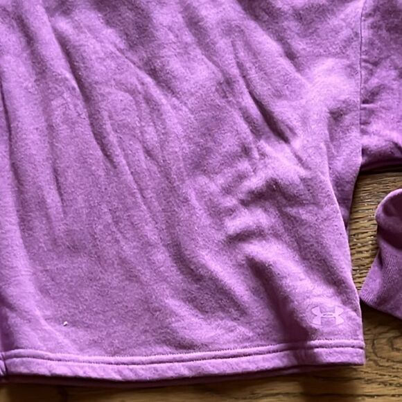 Under Armour cropped sweatshirt Size M new with tags C16 - Picture 4 of 9